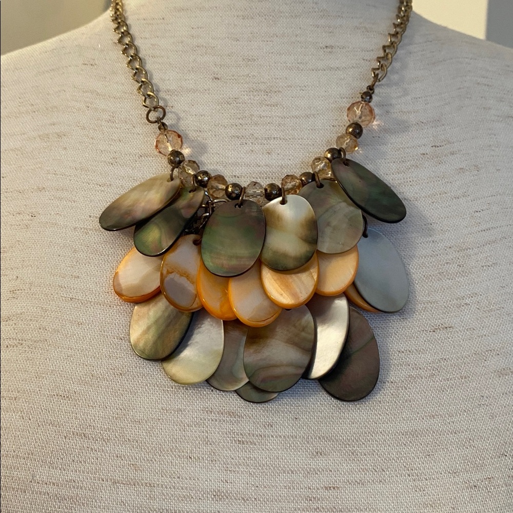 Multi-Color Shell Necklace - Picture 3 of 5